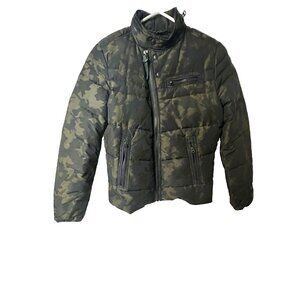 DIESEL Down Filled Camouflage Insulated Puffer Jacket Women's  M